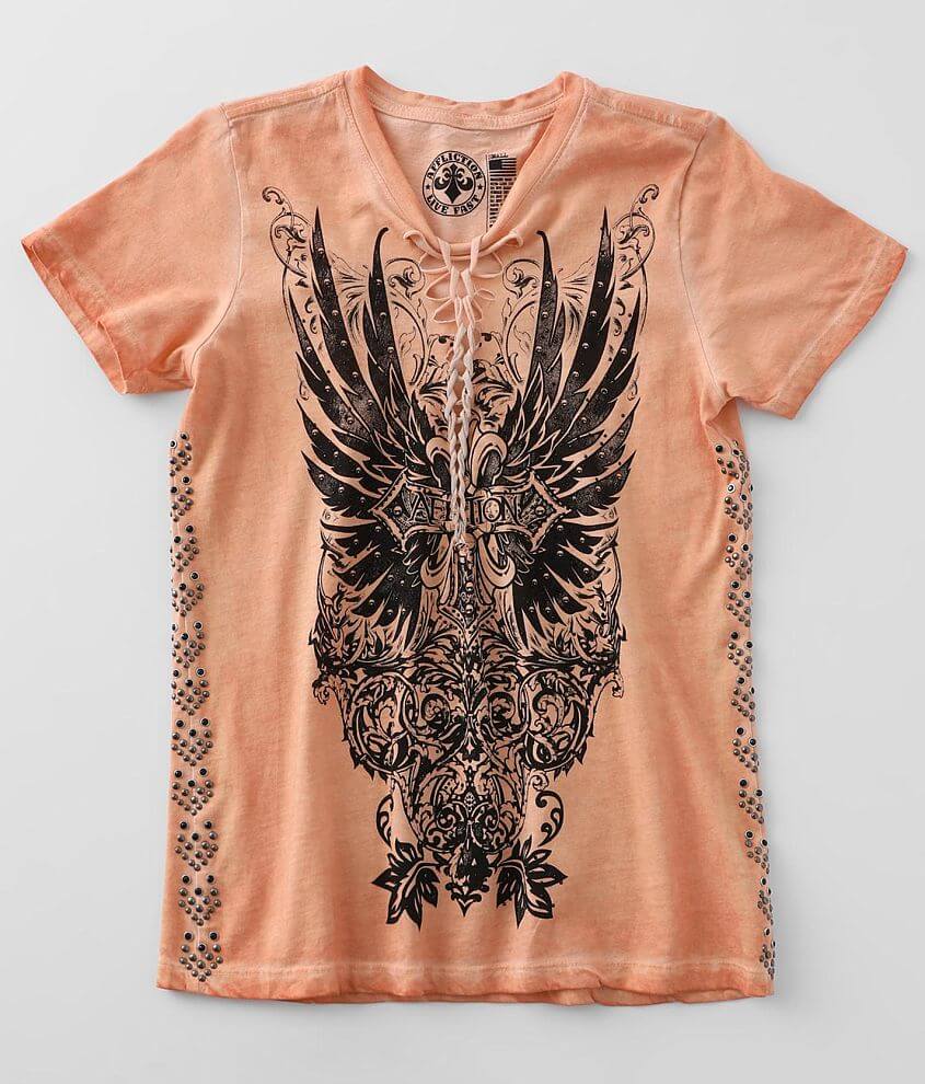 Affliction Serena Gardens T-Shirt front view