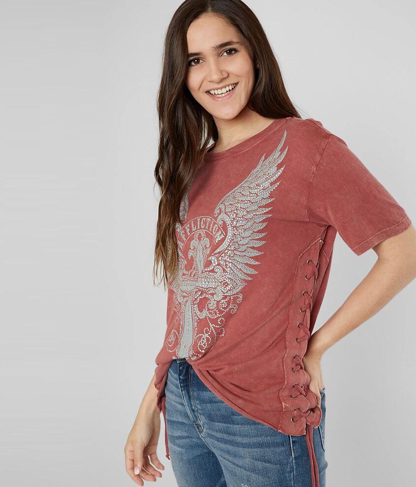 Image of Affliction Amberelle Diamonds T-Shirt