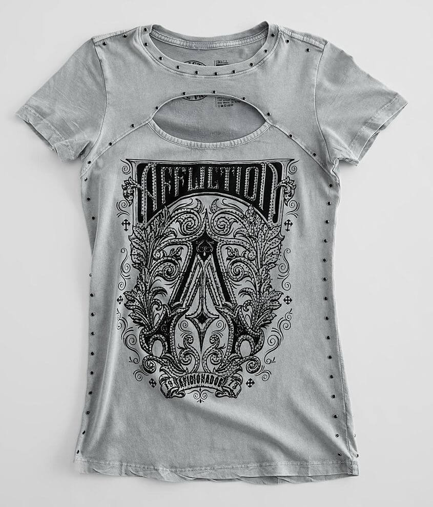 Affliction Historic Iron T-Shirt front view