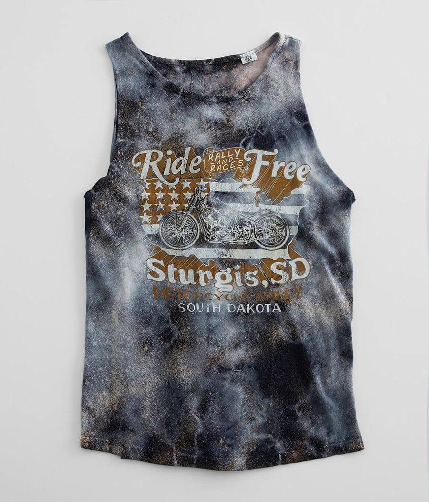 Affliction Ride Free Sturgis Rally Tank Top front view