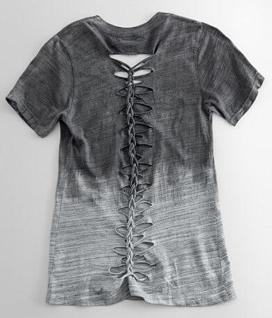 Affliction Pieced Heart Tour T-Shirt back view
