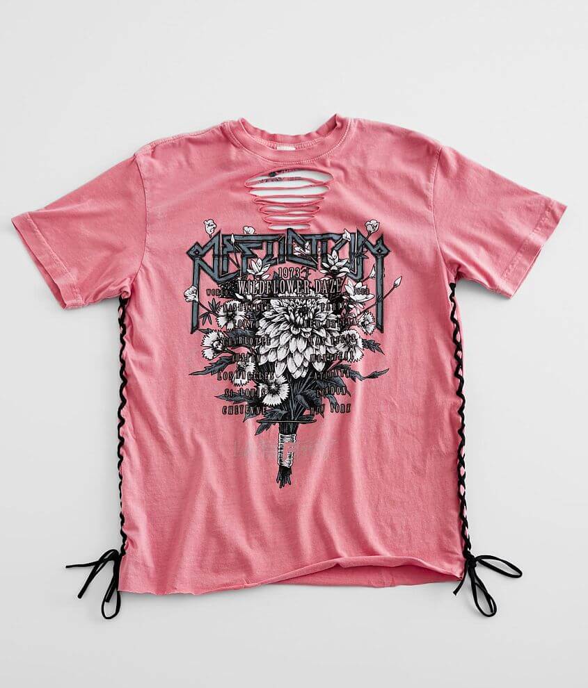 Affliction Wildflower T-Shirt front view