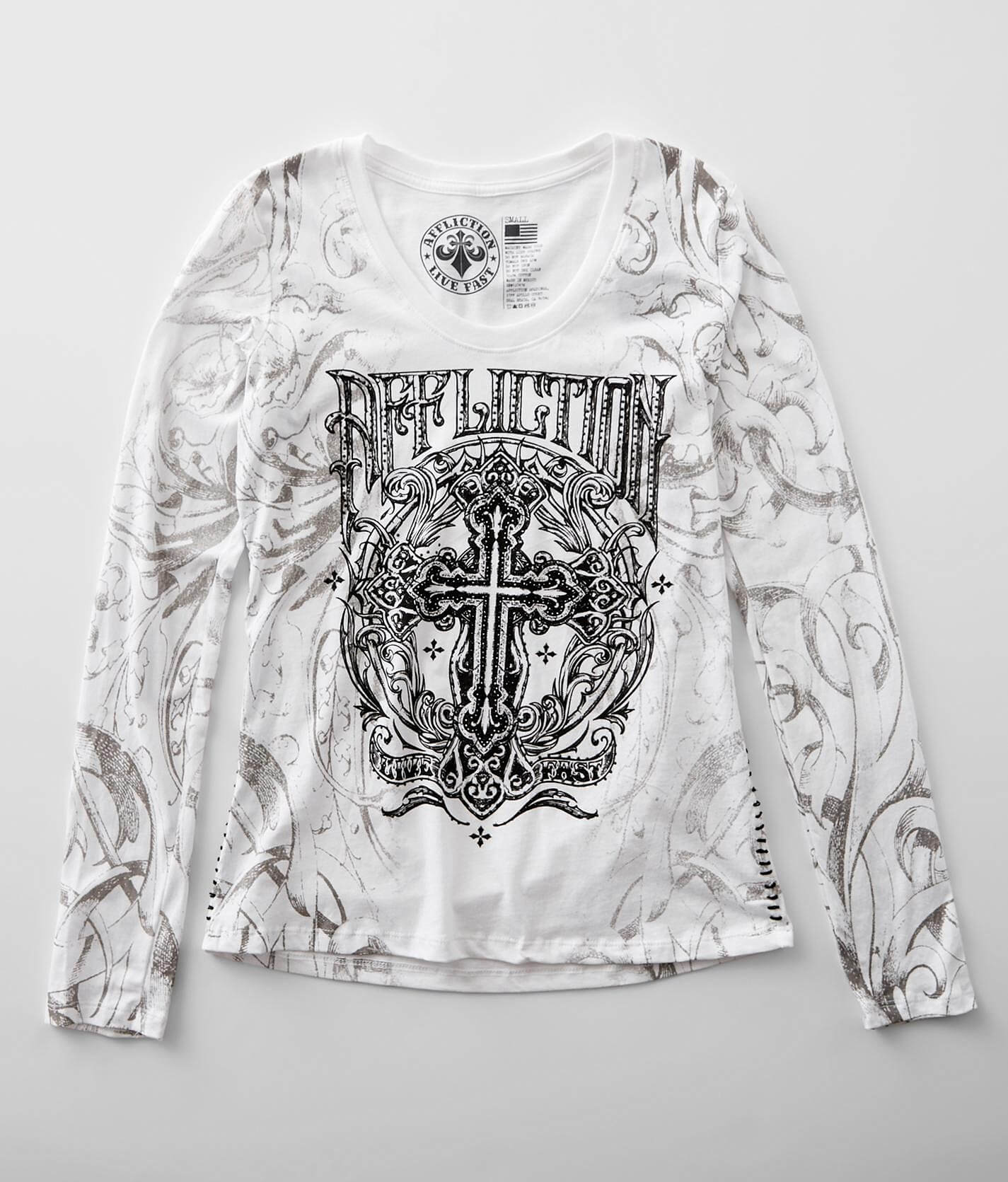 buckle affliction womens shirts