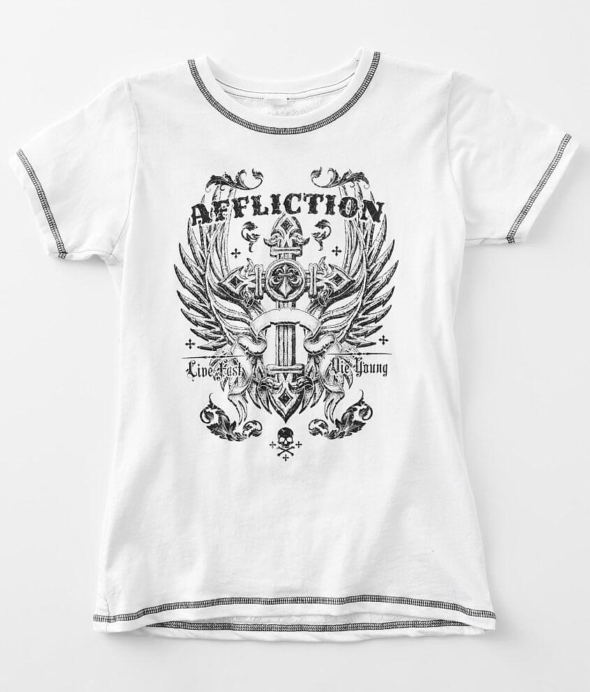 Affliction Regulations T-Shirt front view