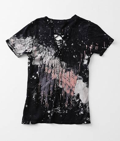 Affliction Age Of Winter T-Shirt back view