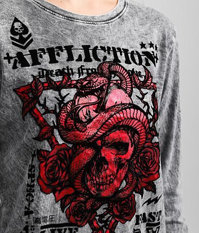 Affliction Serpent Command T-Shirt misc detail 2 view