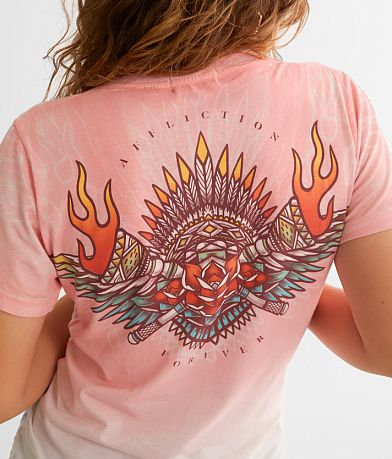 Affliction Tribal Fire T-Shirt misc detail 1 view