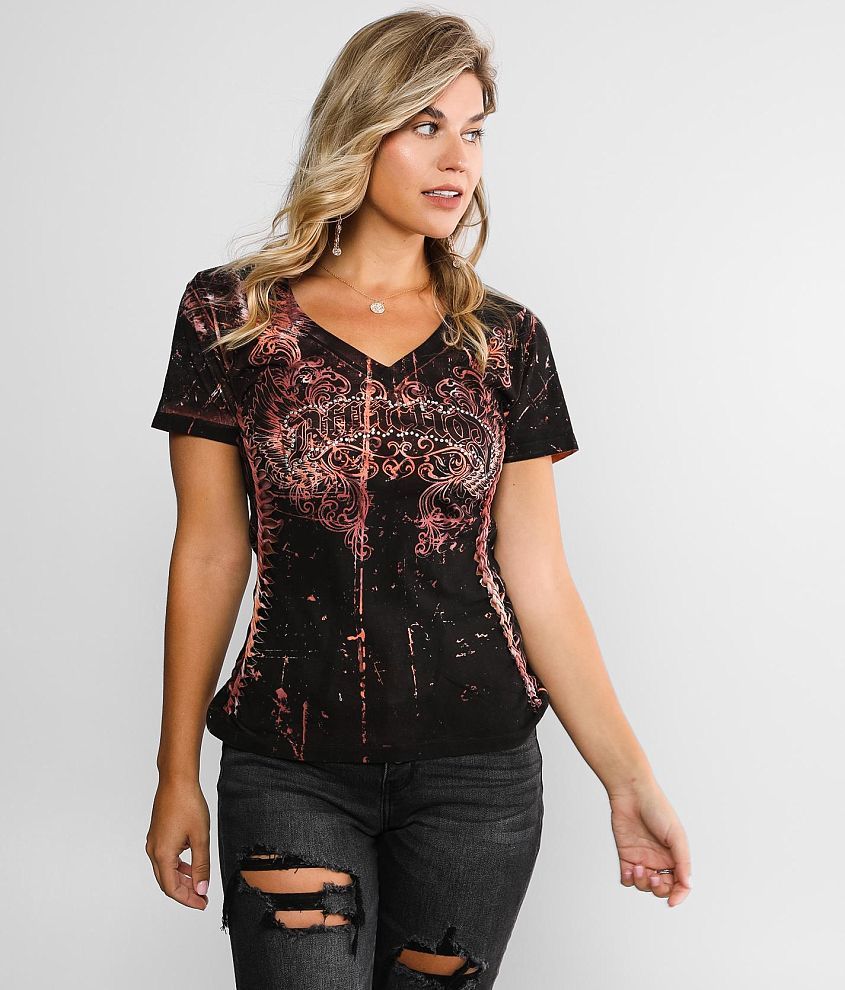 Affliction Clemence T-Shirt front view