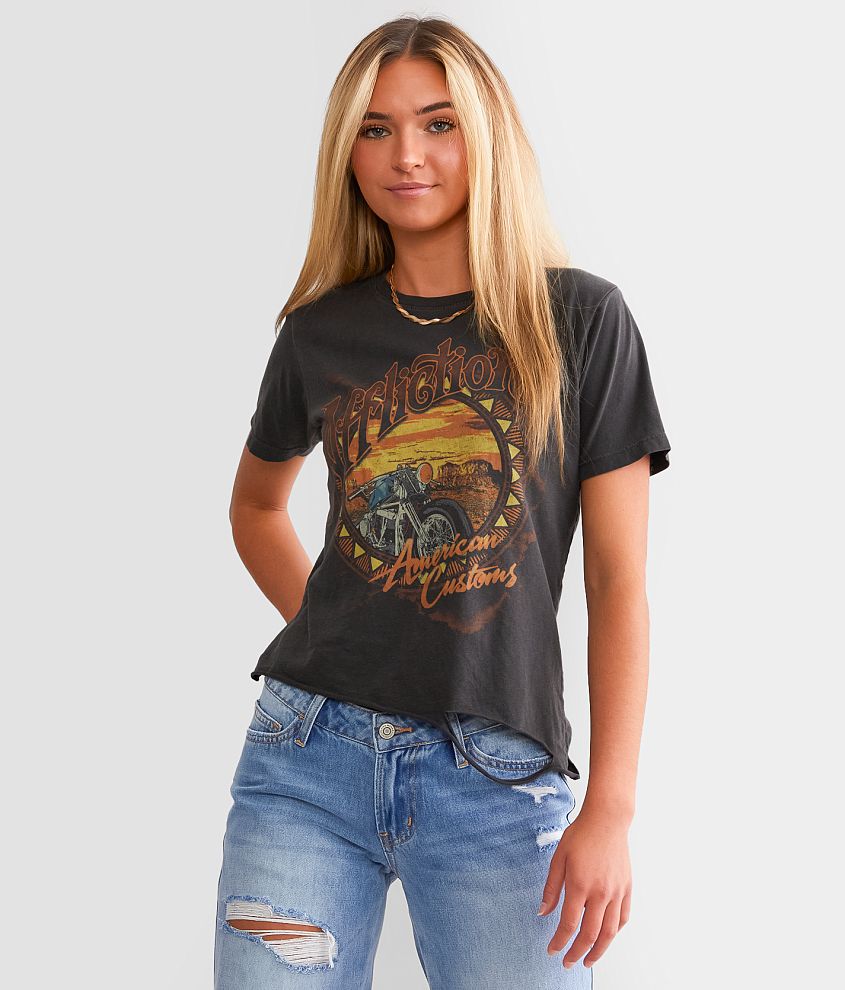 Affliction American Customs Let's Ride T-Shirt - Women's T-Shirts in ...