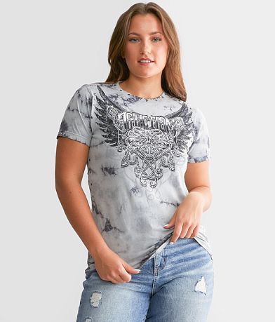 Affliction Celtic Heart T-Shirt front view