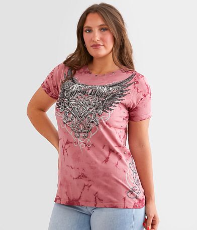 Affliction Celtic Heart T-Shirt front view