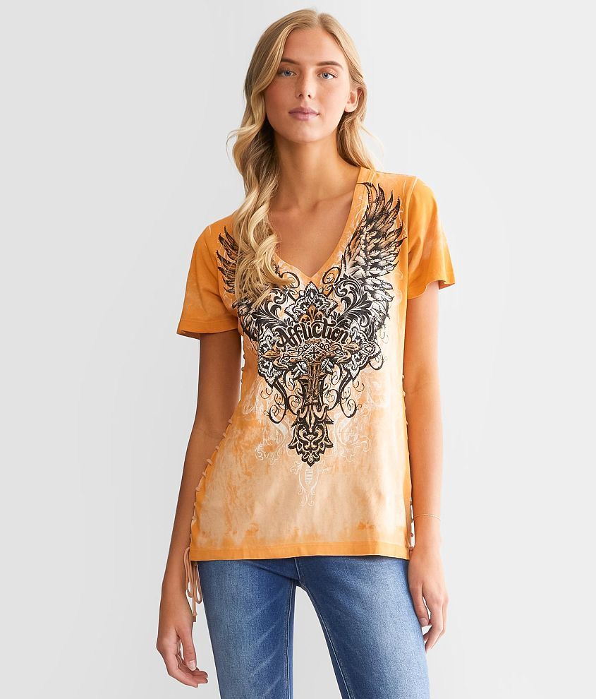 Affliction Valeria T-Shirt front view