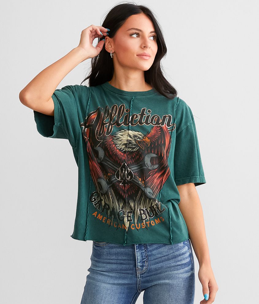 Affliction American Customs Born Free T-Shirt