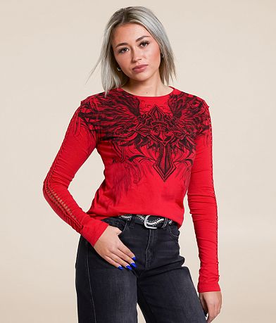 Affliction Ayala T-Shirt front view
