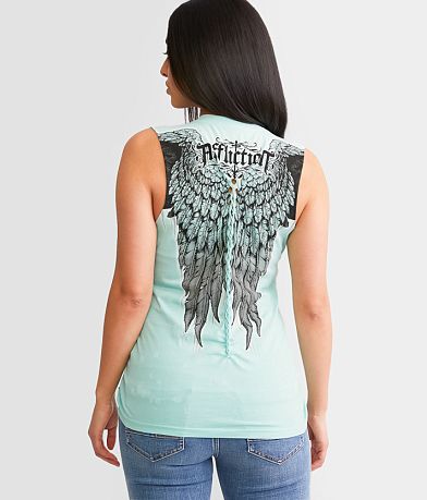 Affliction Age Of Winter Tank Top BACK
