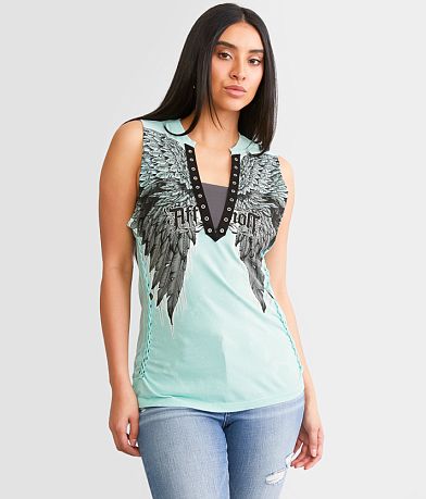 Affliction Age Of Winter Tank Top FULL_LEFT_SIDE