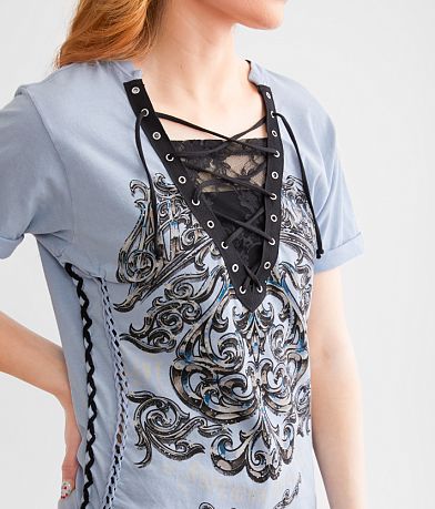 Affliction Feint Illusion T-Shirt MISC_DETAIL_1