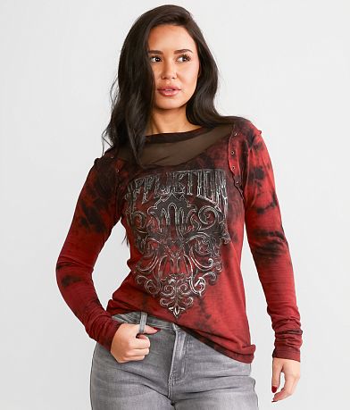 Affliction Dissident T-Shirt front view