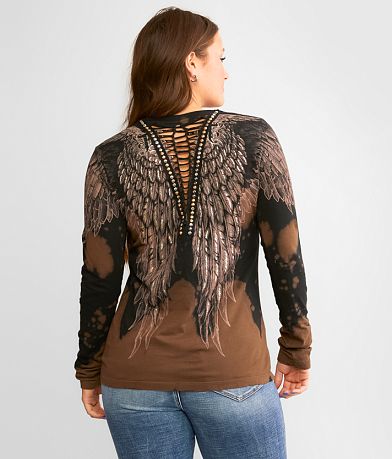 Affliction Age Of Winter T-Shirt BACK