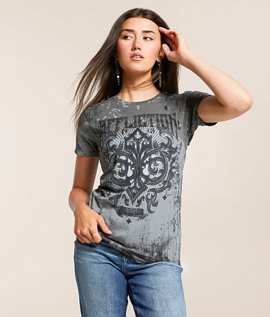 Affliction Fate Obscure T-Shirt front view