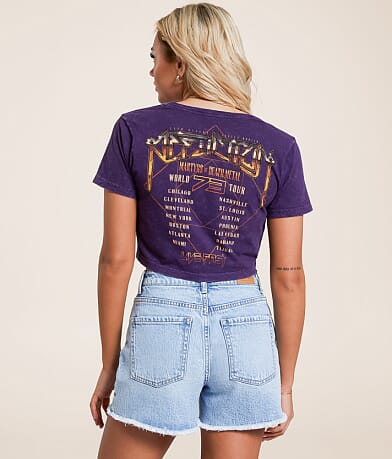 Affliction Setlist Cropped T-Shirt BACK