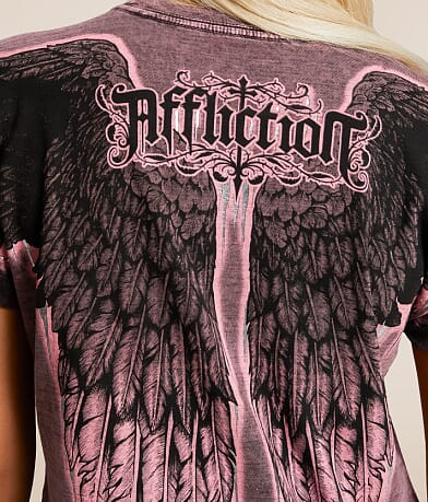 Affliction Age Of Winter Lace-Up T-Shirt MISC_DETAIL_1