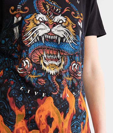 Affliction Brawl City T-Shirt misc detail 1 view
