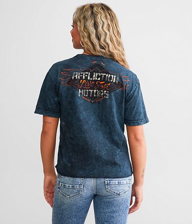 Affliction American Customs Hi Speed T-Shirt BACK