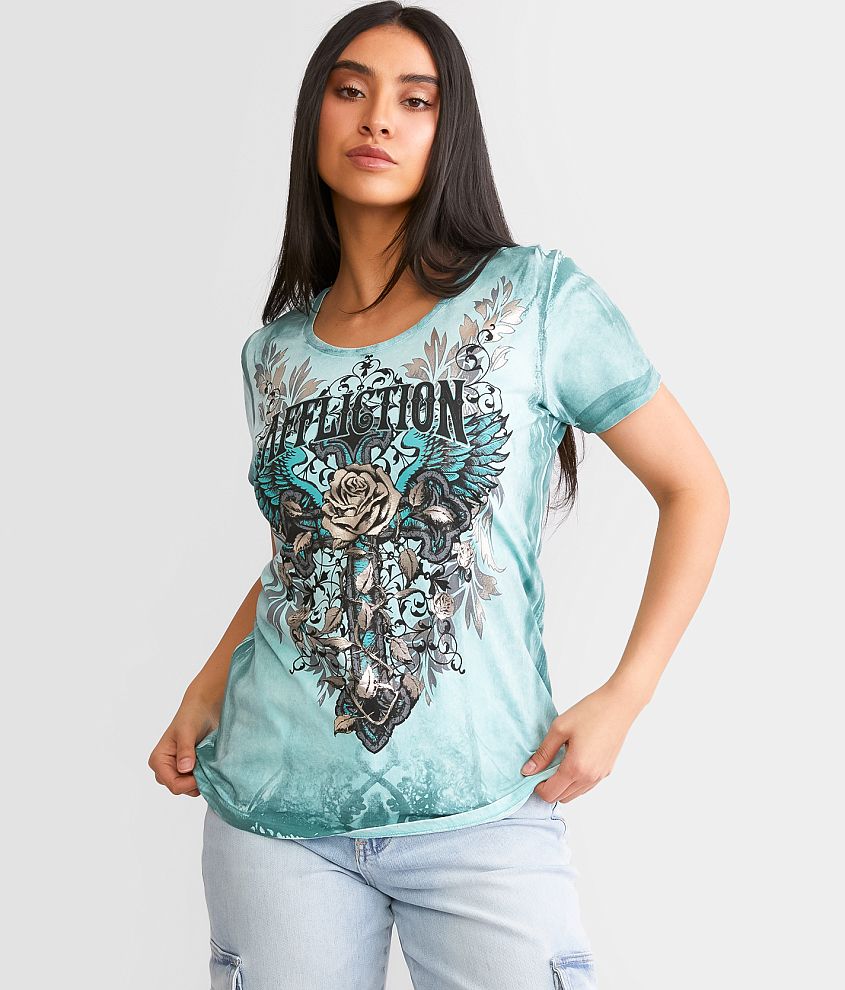 Affliction Twisted Vine T-Shirt front view