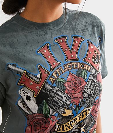 Affliction Love Gun T-Shirt misc detail 2 view