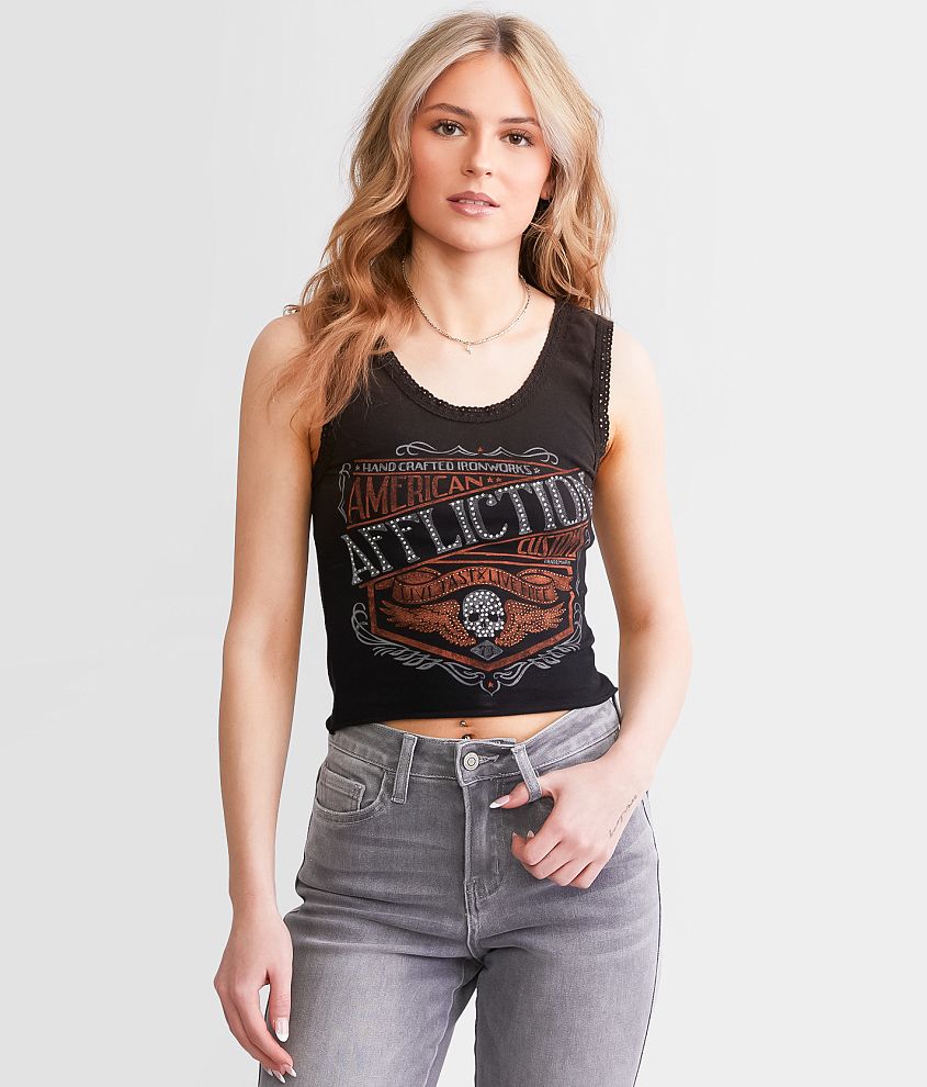 Affliction American Customs Fuel Injected Tank Top