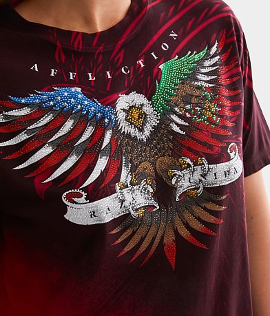 Affliction Raza Unida T-Shirt misc detail 1 view