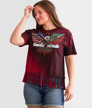 Affliction Raza Unida T-Shirt front view
