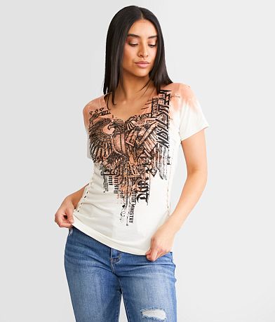 Affliction Edinburgh Octane T-Shirt front view