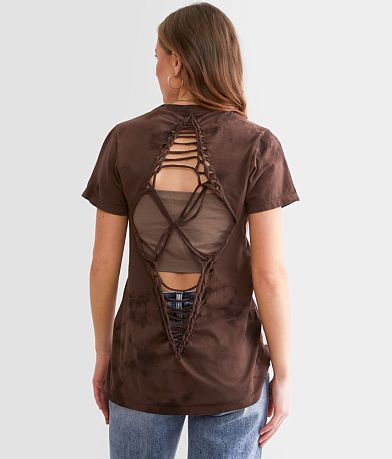 Affliction A Frame Chrome T-Shirt BACK