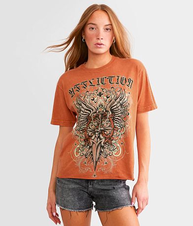 Affliction Awakening Light T-Shirt front view