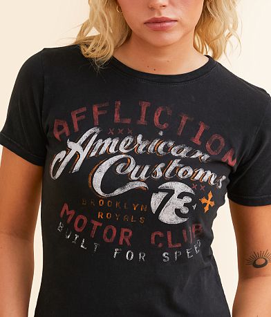 Affliction American Customs Brooklyn Royals T-Shirt MISC_DETAIL_2