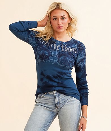 Affliction Detail Thermal front view