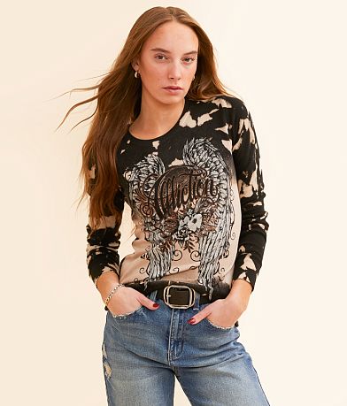 Affliction Wing Blossom Thermal front view