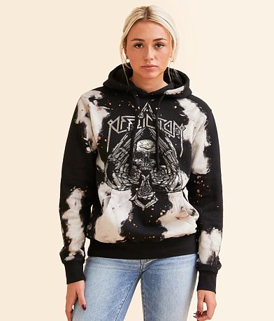 Affliction Hollow Point Hooded Sweatshirt full right side view
