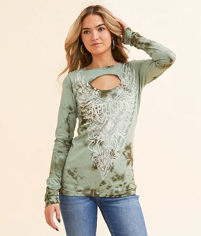 Affliction Lorielle T-Shirt front view