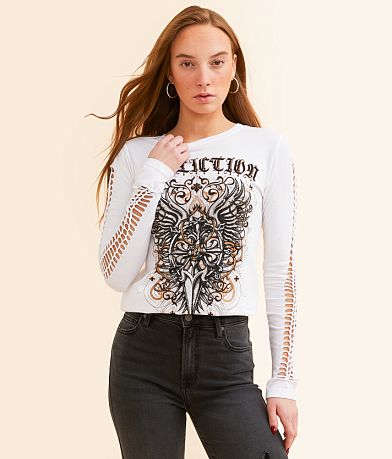 Affliction Awakening Light T-Shirt front view