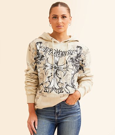 Affliction Jump Hooded Sweatshirt front view