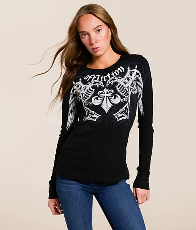 Affliction Aguilas Thermal front view