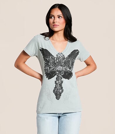 Affliction Devotion T-Shirt front view