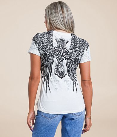 Affliction Kingdom T-Shirt back view