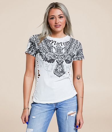 Affliction Kingdom T-Shirt front view