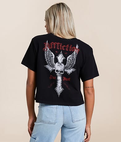 Affliction Live Fast T-Shirt BACK