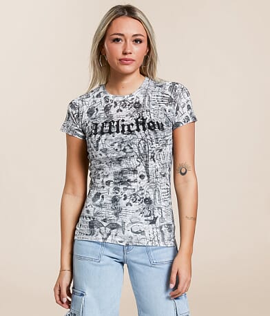 Affliction Iggy Punk T-Shirt full left side view