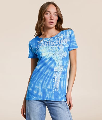 Affliction Brixton Wings T-Shirt front view